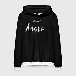 Толстовка-худи мужская ANGEL, цвет: 3D-белый