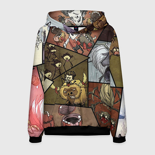 Мужская толстовка Dont Starve / 3D-Черный – фото 1