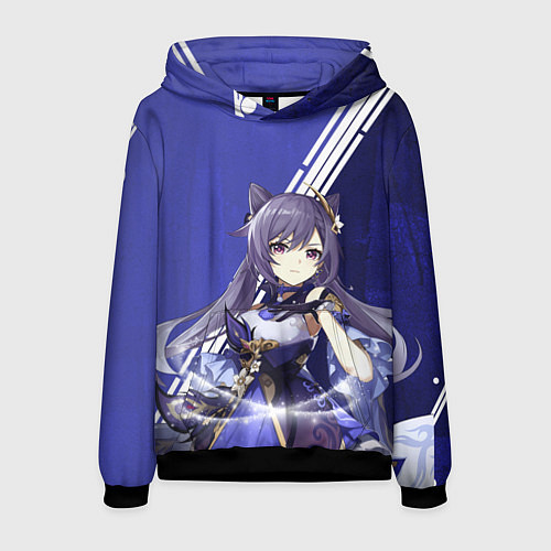 Мужская толстовка Genshin Impact / 3D-Черный – фото 1