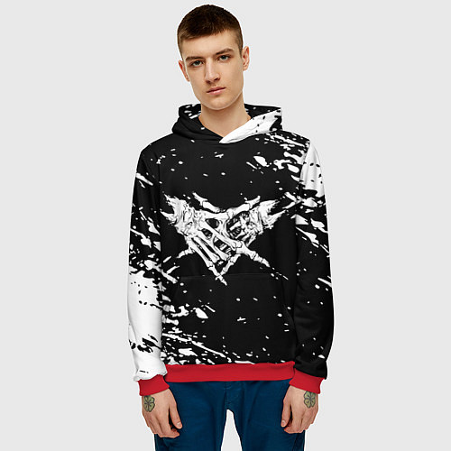 Мужская толстовка Velial Squad / 3D-Красный – фото 3