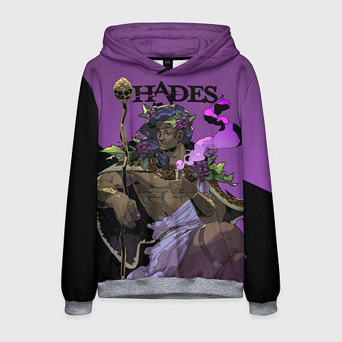 Мужская толстовка Hades - Дионис / 3D-Меланж – фото 1