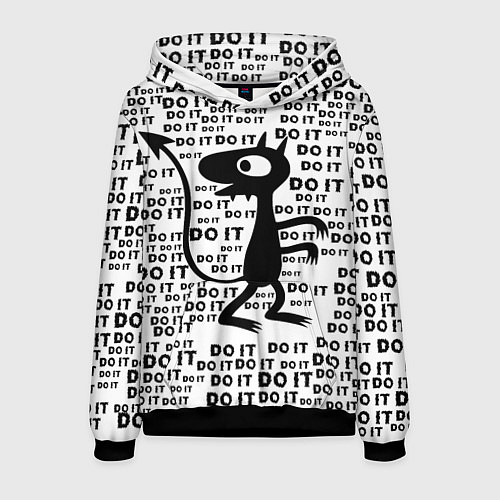 Мужская толстовка Люси / 3D-Черный – фото 1