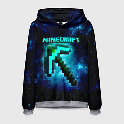 Толстовка-худи мужская Minecraft, цвет: 3D-меланж