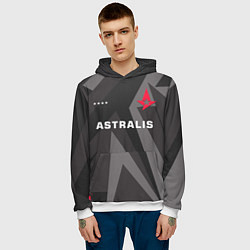 Толстовка-худи мужская Astralis Jersey Pro 202122, цвет: 3D-белый — фото 2