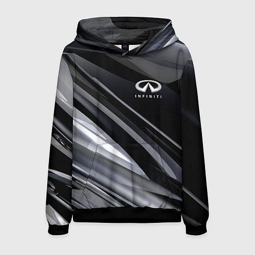 Мужская толстовка Infiniti / 3D-Черный – фото 1