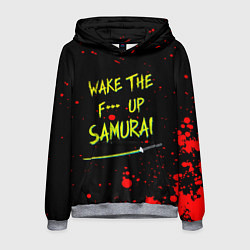 Мужская толстовка WAKE THE F*** UP SAMURAI