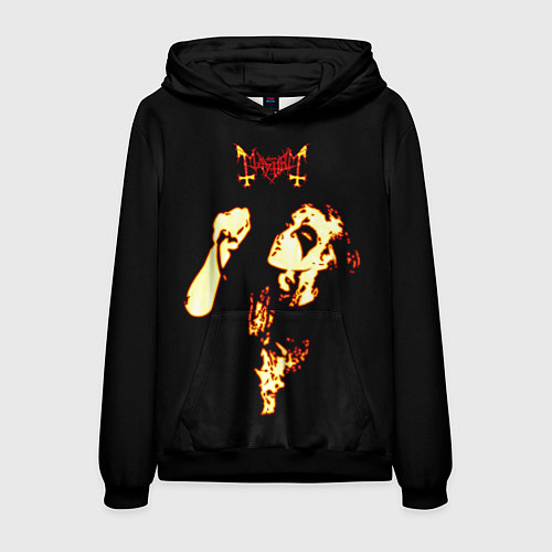 Мужская толстовка Mayhem / 3D-Черный – фото 1