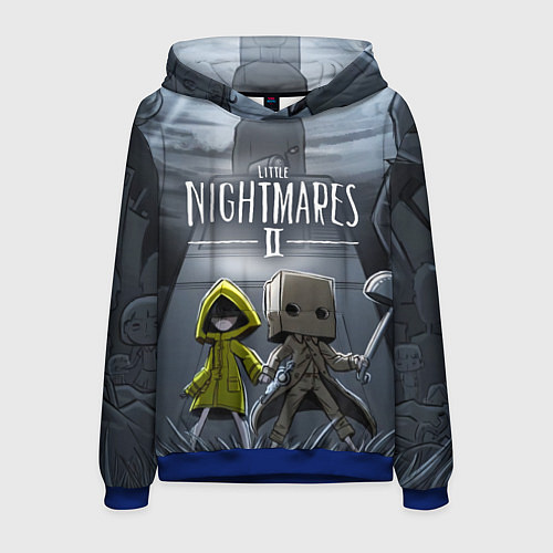Мужская толстовка LITTLE NIGHTMARES 2 / 3D-Синий – фото 1
