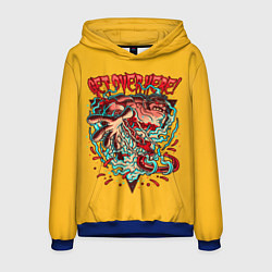 Толстовка-худи мужская Пудж Dota 2, цвет: 3D-синий