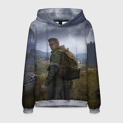 Мужская толстовка DAYZ POSTER ДЕЙЗИ ПОСТЕР Z / 3D-Меланж – фото 1
