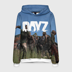 Толстовка-худи мужская DayZ, цвет: 3D-белый