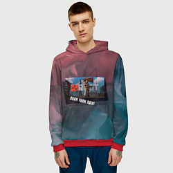 Толстовка-худи мужская RUST ROAM FARM RAID РАСТ, цвет: 3D-красный — фото 2