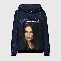 Толстовка-худи мужская Nightwish Tarja Turunen Z, цвет: 3D-черный