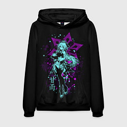 Толстовка-худи мужская GENSHIN IMPACT, ГАНЬ Ю, цвет: 3D-черный