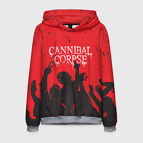 Мужская толстовка Cannibal Corpse Труп Каннибала Z / 3D-Меланж – фото 1