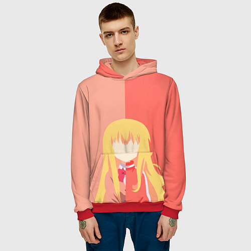 Мужская толстовка Gabriel DropOut Gabriel / 3D-Красный – фото 3