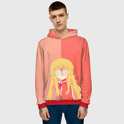 Толстовка-худи мужская Gabriel DropOut Gabriel, цвет: 3D-красный — фото 2