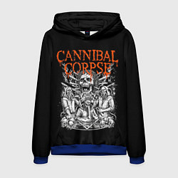 Толстовка-худи мужская Cannibal Corpse, цвет: 3D-синий