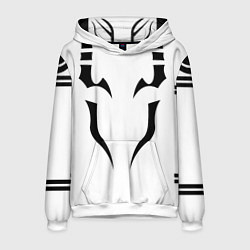 Толстовка-худи мужская ИТАДОРИ ТАТУ JUJUTSU KAISEN, цвет: 3D-белый