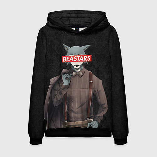 Мужская толстовка BEASTARS / 3D-Черный – фото 1