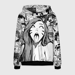 Толстовка-худи мужская Belle Delphine Ahegao, цвет: 3D-черный
