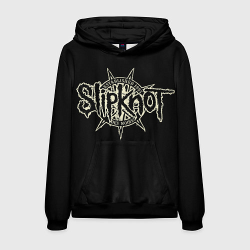 Мужская толстовка Slipknot 1995 / 3D-Черный – фото 1