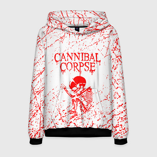 Мужская толстовка Cannibal corpse / 3D-Черный – фото 1