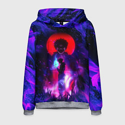 Толстовка-худи мужская МАГИЧЕСКАЯ БИТВА SUKUNA, цвет: 3D-меланж