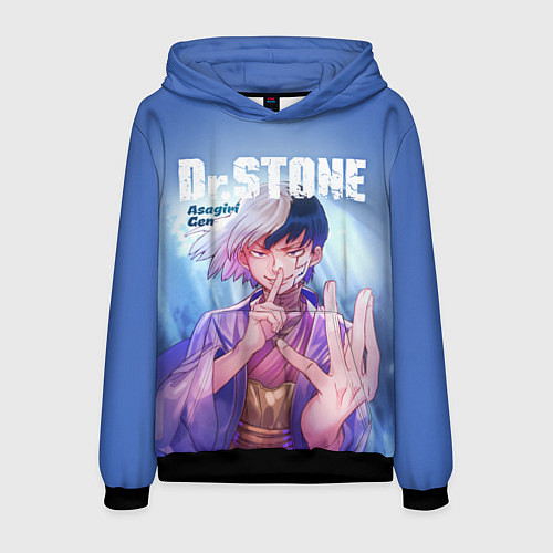 Мужская толстовка Asagiri Gen / 3D-Черный – фото 1