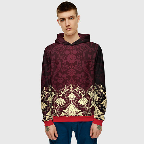 Мужская толстовка ЦЫГАН / 3D-Красный – фото 3