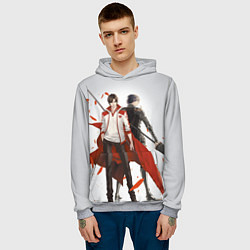 Толстовка-худи мужская Master of Skill Ye Xiu, цвет: 3D-меланж — фото 2