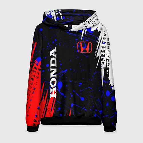 Мужская толстовка HONDA / 3D-Черный – фото 1