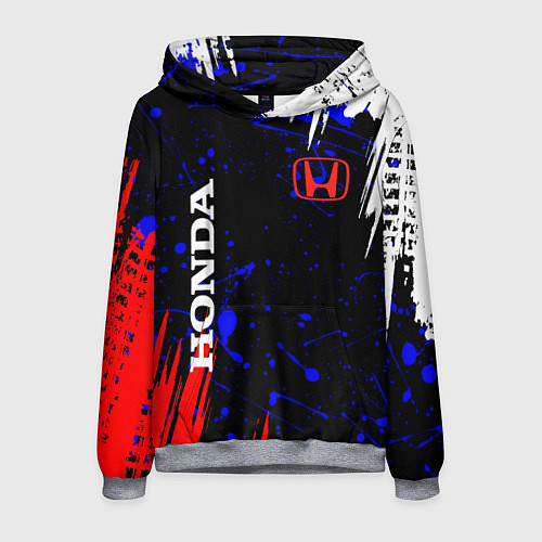 Мужская толстовка HONDA / 3D-Меланж – фото 1
