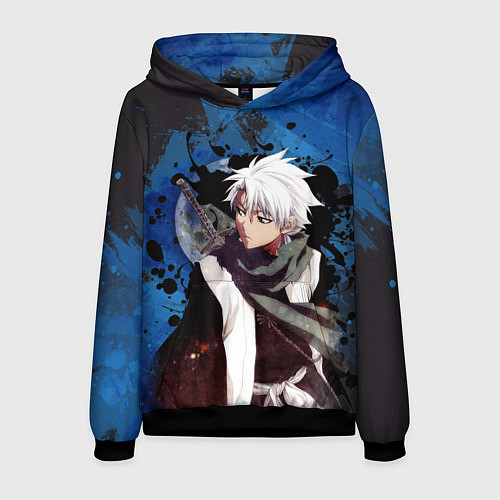 Мужская толстовка Тосиро Хицугая Блич / 3D-Черный – фото 1
