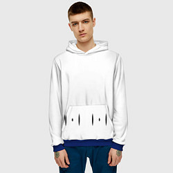 Толстовка-худи мужская ФОРМА КАПИТАНА ГОТЕЙ 13 СПИНА, цвет: 3D-синий — фото 2