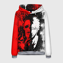 Толстовка-худи мужская ИЧИГО БЛИЧ ICHIGO BLEACH, цвет: 3D-меланж