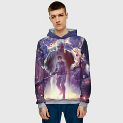 Толстовка-худи мужская Resident Evil 25-летие, цвет: 3D-меланж — фото 2