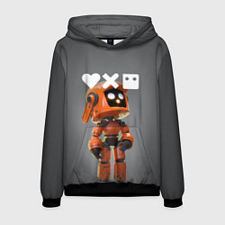 Толстовка-худи мужская Love, Death and Robots K-VRC Z, цвет: 3D-черный
