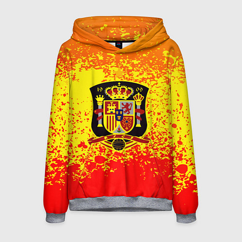 Мужская толстовка Сборная Испании / 3D-Меланж – фото 1