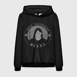 Толстовка-худи мужская Nathan Explosion, цвет: 3D-черный