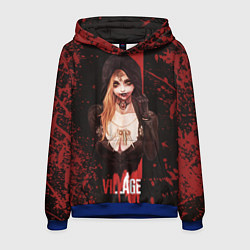 Толстовка-худи мужская Resident Evil Village, цвет: 3D-синий