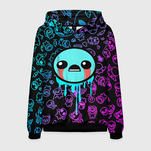 Мужская толстовка Blue Isaac / 3D-Черный – фото 1