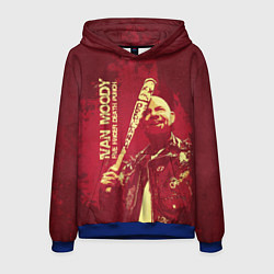 Толстовка-худи мужская Ivan Moody, цвет: 3D-синий