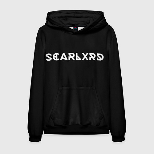 Мужская толстовка Scarlxrd / 3D-Черный – фото 1