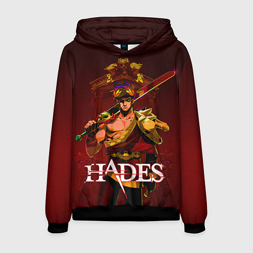 Мужская толстовка Zagreus Hades / 3D-Черный – фото 1