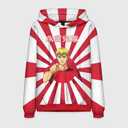 Толстовка-худи мужская Крутой учитель Онидзука, цвет: 3D-красный