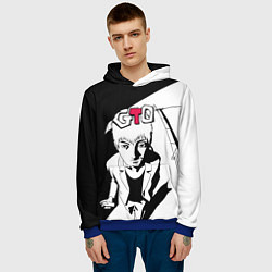 Толстовка-худи мужская GTO, цвет: 3D-синий — фото 2