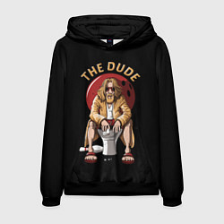 Толстовка-худи мужская THE DUDE Big Lebowski, цвет: 3D-черный