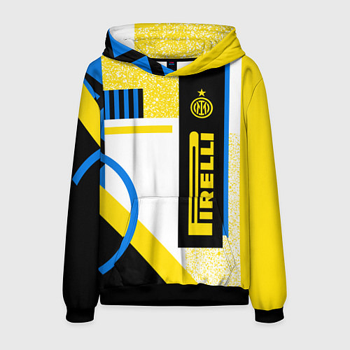 Мужская толстовка ФК «Интер Милан» 202021 / 3D-Черный – фото 1