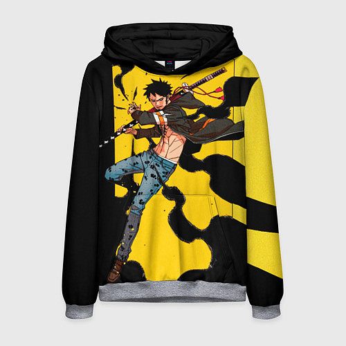 Мужская толстовка Трафальгар Ло из One Piece / 3D-Меланж – фото 1
